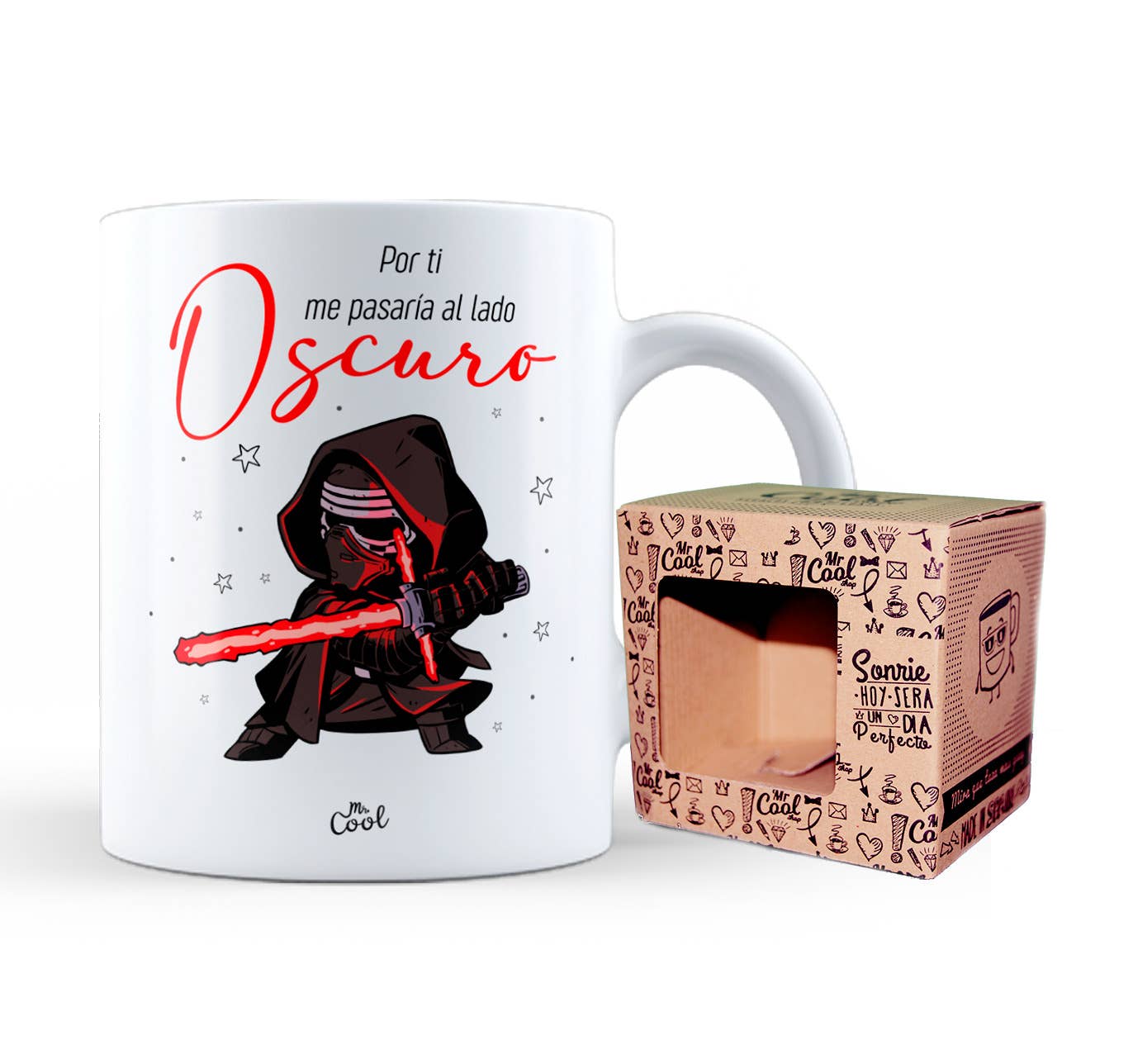 Taza– Por ti me pasaria al lado oscuro - MINI MUNDO