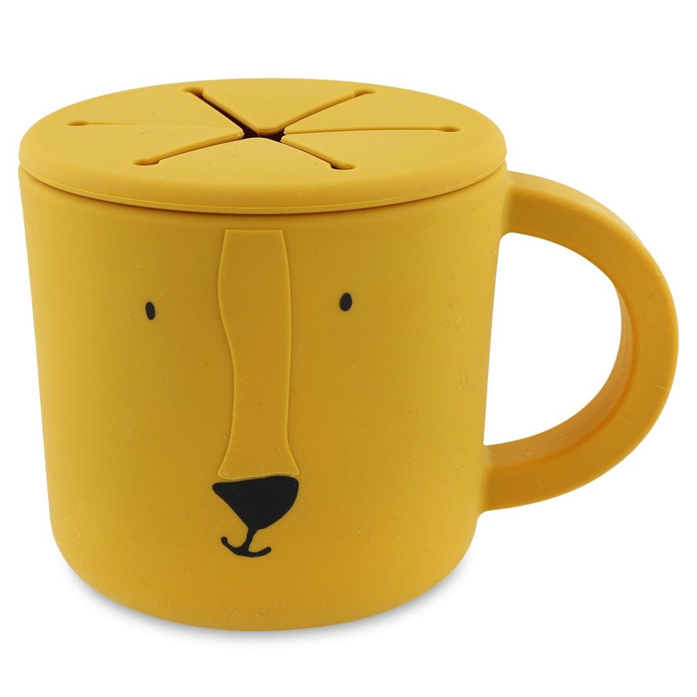 Taza porta snacks de silicona - Mr. Lion - MINI MUNDO