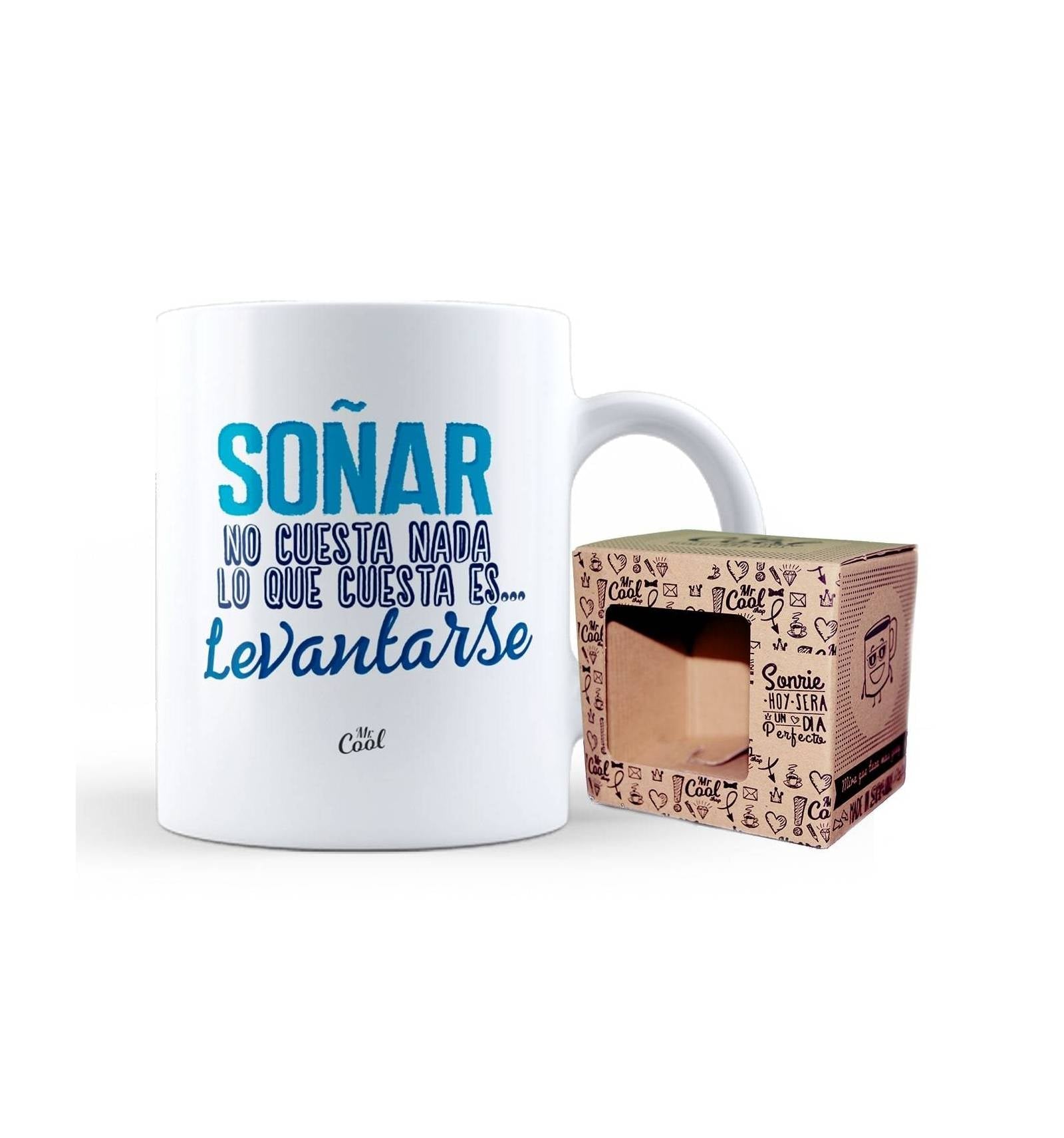 Taza: Soñar no cuesta nada lo que cuesta es...levantarse - MINI MUNDO