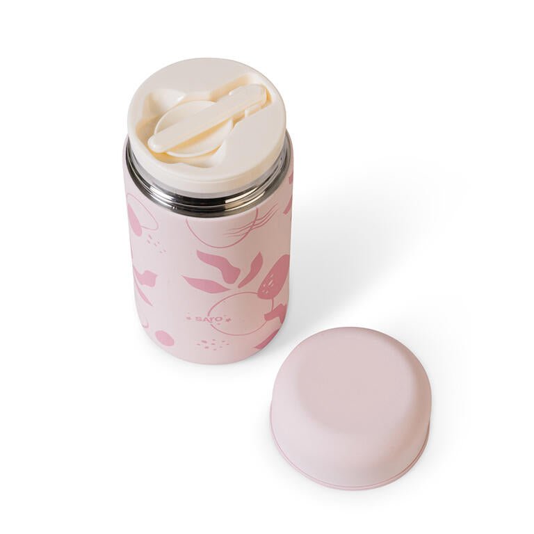 Termo sólidos 500 ml. rosa - MINI MUNDO