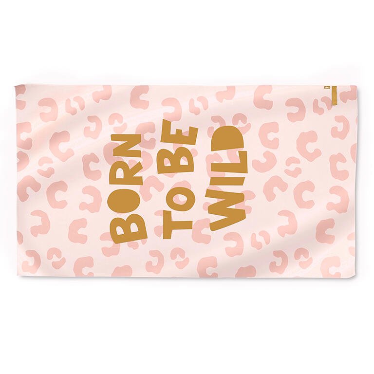 Toalla microfibra "Born to be wild" - MINI MUNDO