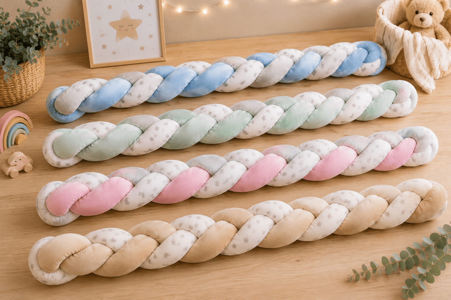 Trenza Protectora 150cm Estrellas - BEBABI