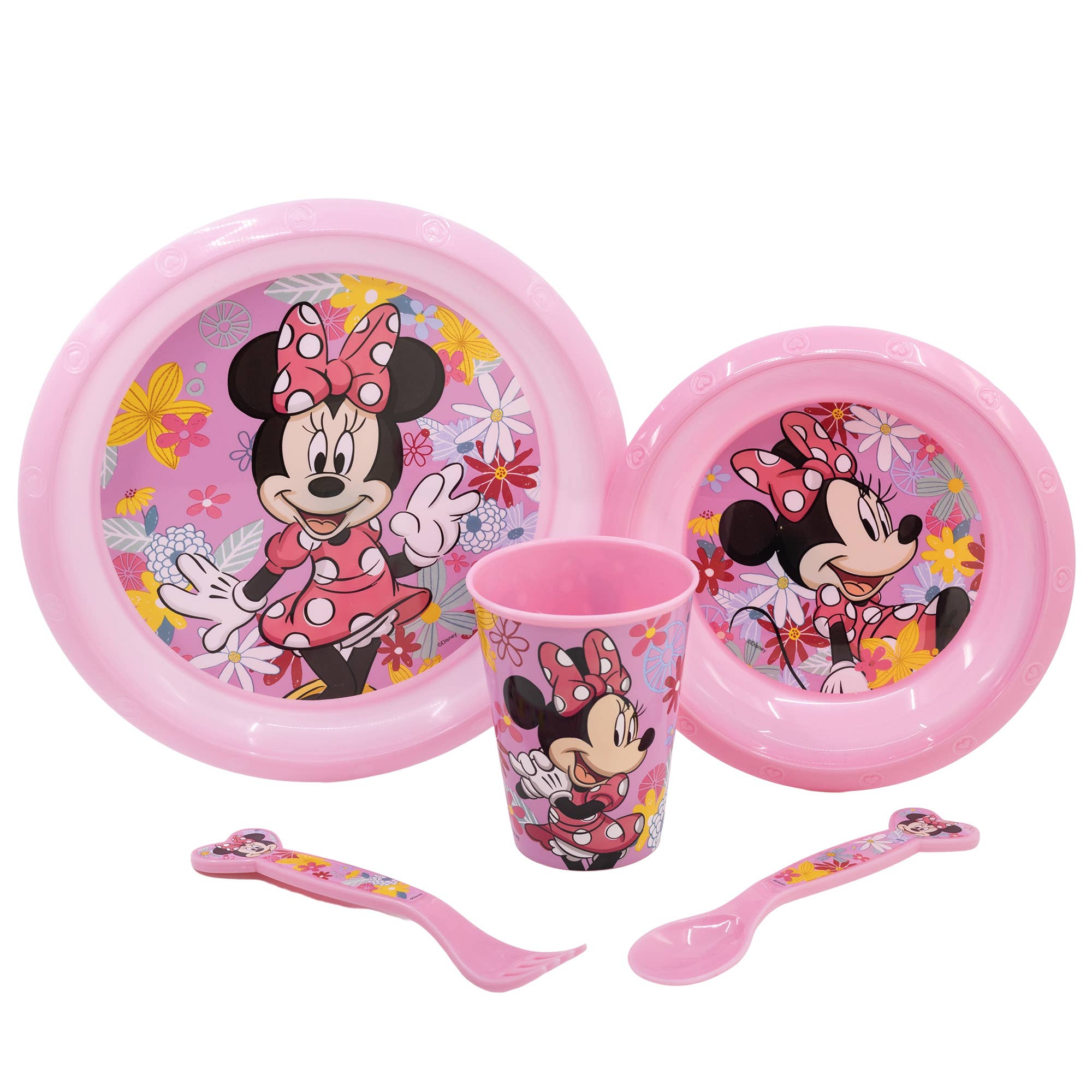 Vajilla 5 piezas - Minnie Mouse - MINI MUNDO