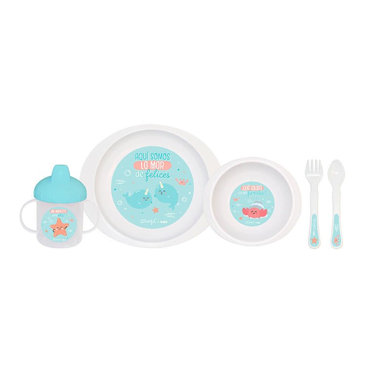 Vajilla microondas Pocket - Mr. Wondeful MF - MINI MUNDO