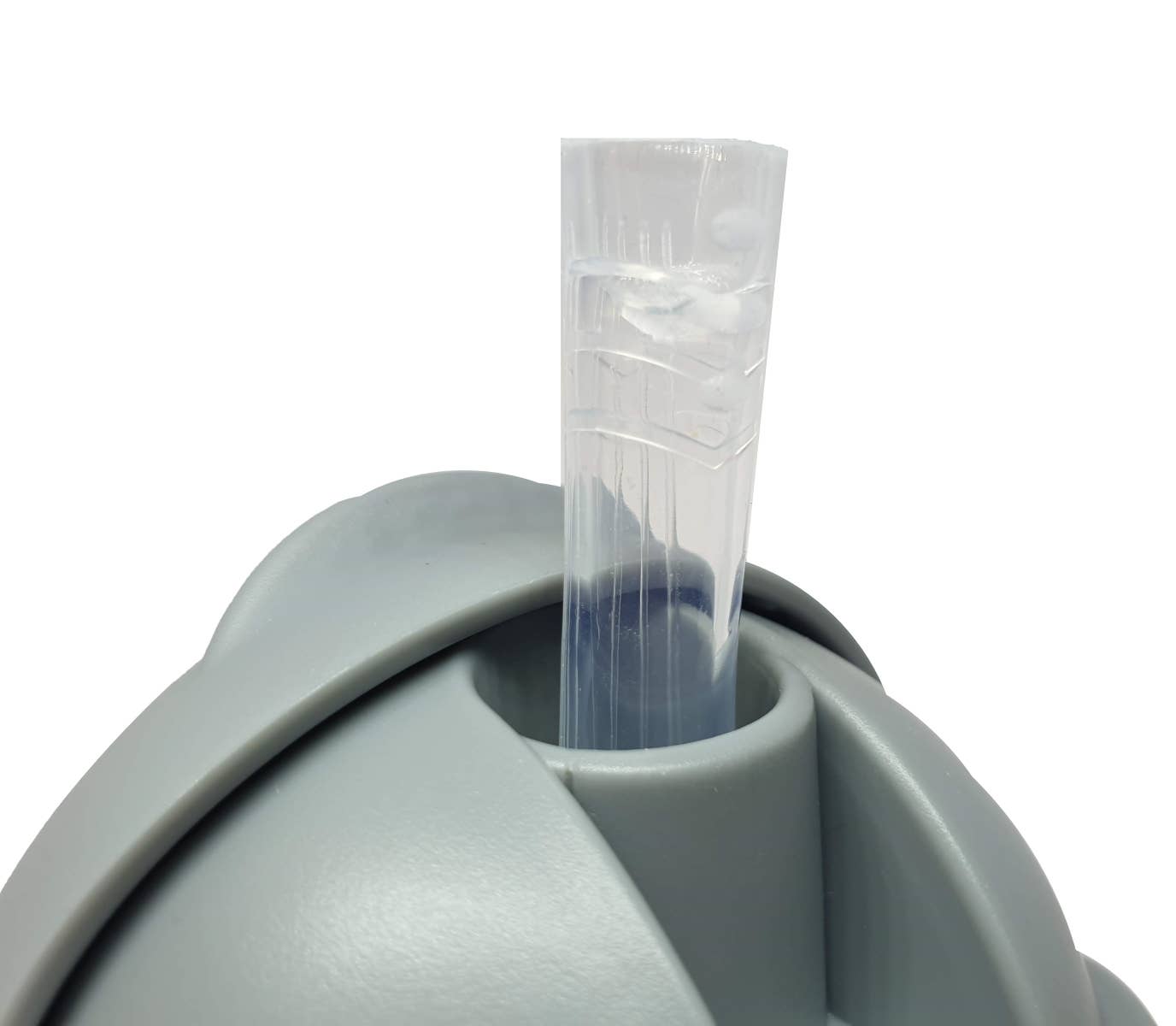 Vaso de aprendizaje con pajita - Negro - 220ml - MINI MUNDO