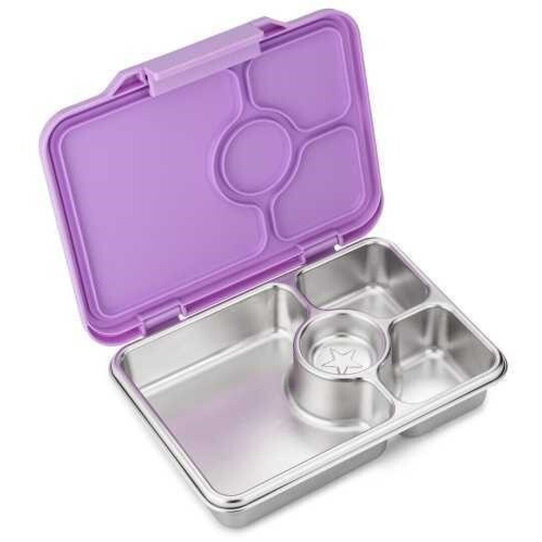 YUMBOX PRET ACERO INOX LAVANDA - MINI MUNDO