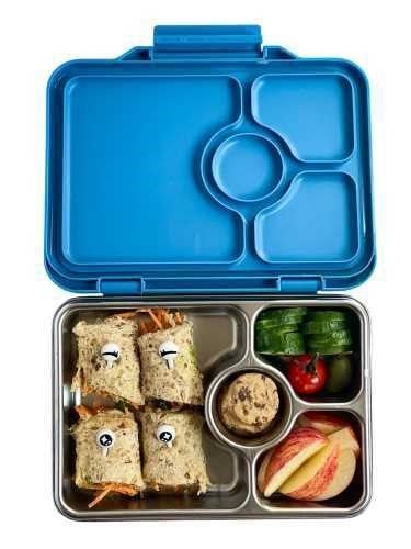 YUMBOX PRET ACERO INOX NORMANDY BLUE - MINI MUNDO