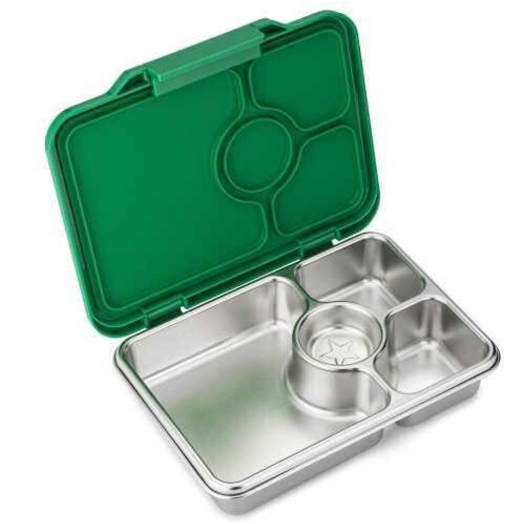 YUMBOX PRET ACERO INOX VERDE - MINI MUNDO