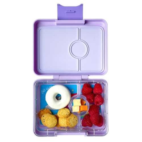 YUMBOX SNACK 3C LAVANDA PURPLE + UNICORNIO - MINI MUNDO