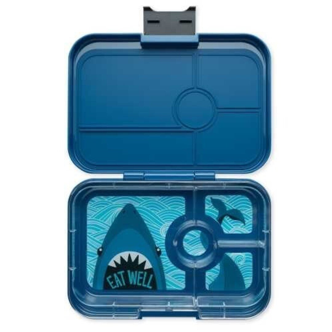 YUMBOX TAPAS 4C MONTECARLO BLUE + TIBURÓN - MINI MUNDO